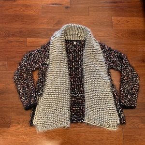 Buckle women’s open front chunky cardigan